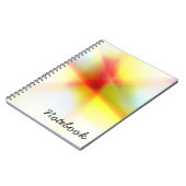 Abstraktes Notebook Notizblock (Linke Seite)