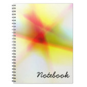 Abstraktes Notebook Notizblock (Vorderseite)