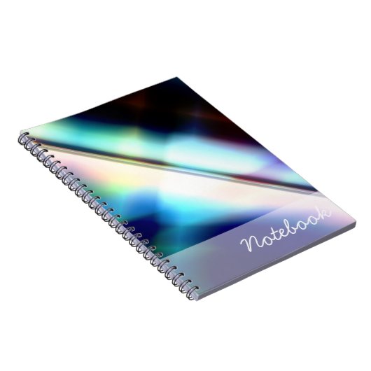 Abstraktes Notebook Notizblock (Rechte Seite)