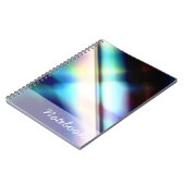 Abstraktes Notebook Notizblock (Linke Seite)