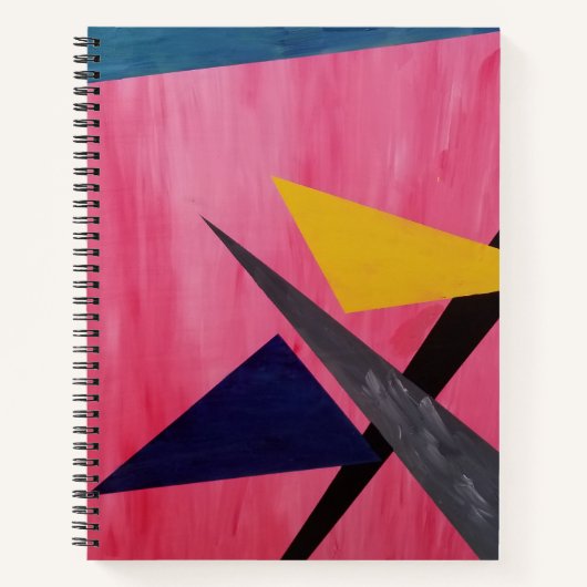 Abstraktes Notebook Notizblock (Vorderseite)