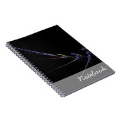 Abstraktes Notebook Notizblock (Rechte Seite)
