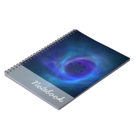 Abstraktes Notebook Notizblock (Linke Seite)