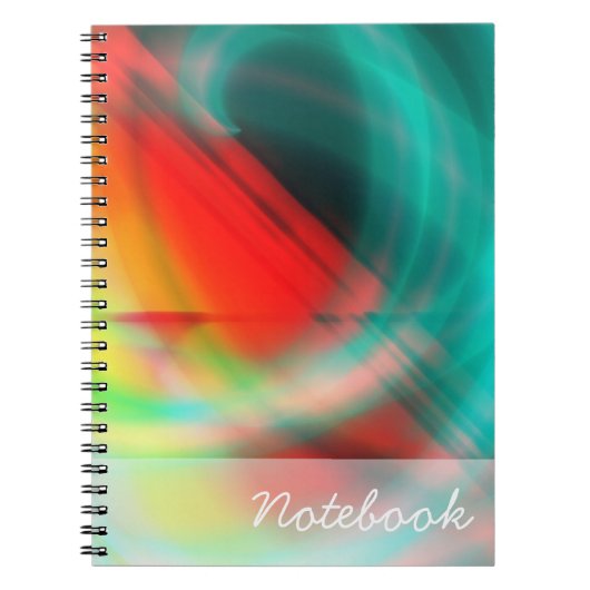 Abstraktes Notebook Notizblock (Vorderseite)