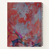 Abstraktes Notebook Notizblock (Rückseite)