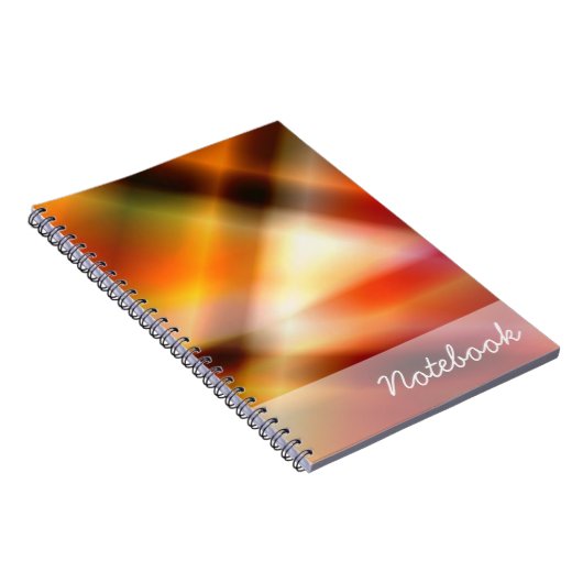 Abstraktes Notebook Notizblock (Rechte Seite)