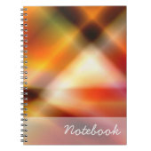 Abstraktes Notebook Notizblock (Vorderseite)