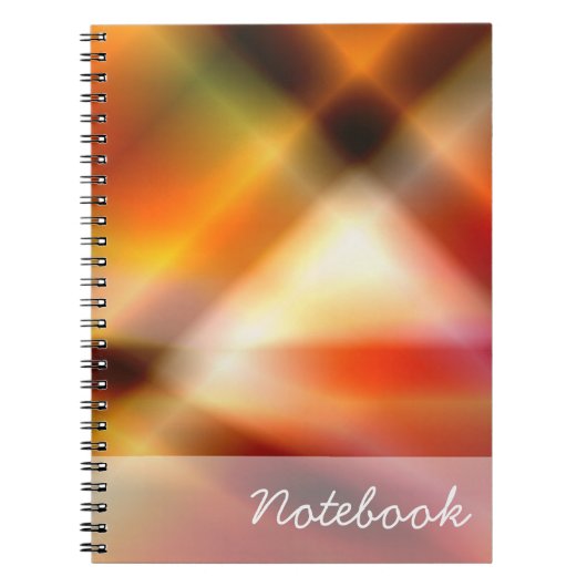 Abstraktes Notebook Notizblock (Vorderseite)