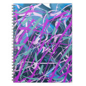 abstraktes Notebook Notizblock (Vorderseite)