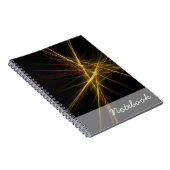 Abstraktes Notebook Notizblock (Rechte Seite)