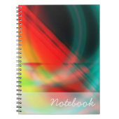 Abstraktes Notebook Notizblock (Vorderseite)