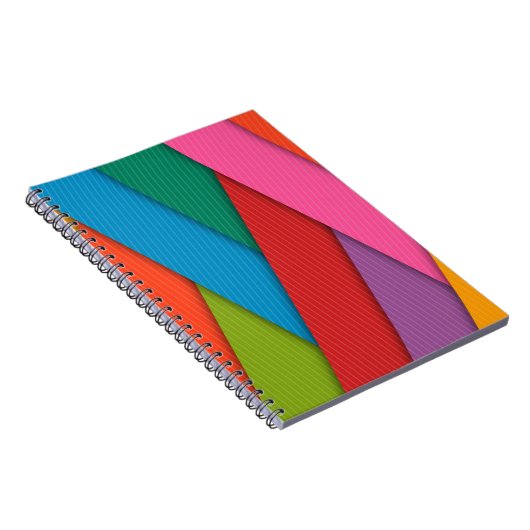 Abstraktes Notizbuch Notizblock (Rechte Seite)