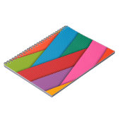 Abstraktes Notizbuch Notizblock (Linke Seite)