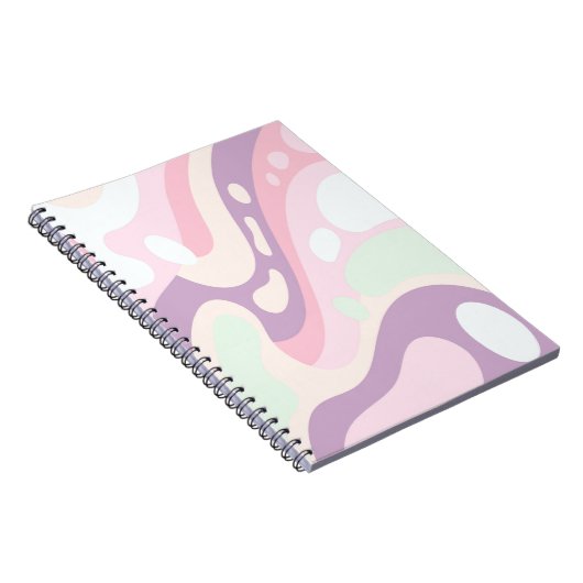 Abstraktes Notizbuch Notizblock (Rechte Seite)