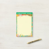 Abstraktes Notizbuch Post-it Klebezettel (Auf Schreibtisch)