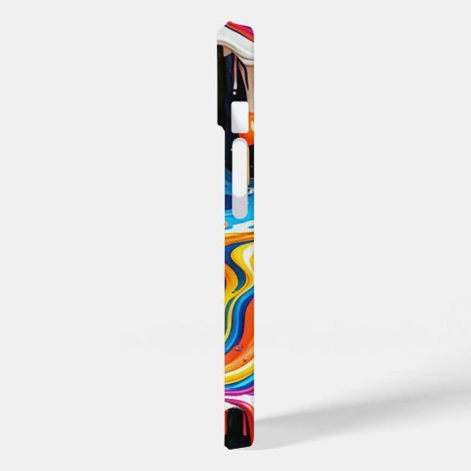 Abstraktes Oberflächenbild 1217 - Fall iPhone Case-Mate iPhone Hülle (Rückseite / Links)