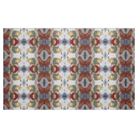 Abstraktes Obst I Stoff (Fat Quarter (45,7 x 55,9 cm))