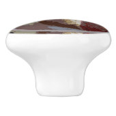 Abstraktes Obst Keramikknauf (Seitenansicht)