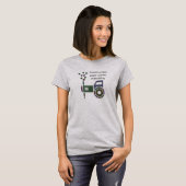 Abstraktes-oder-T-Shirt T-Shirt (Vorne ganz)
