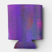 Abstraktes Öl: Leinwand Textur Hintergrund. Dosenkühler (Rückseite)