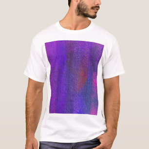 Abstraktes Öl: Leinwand Textur Hintergrund. T-Shirt