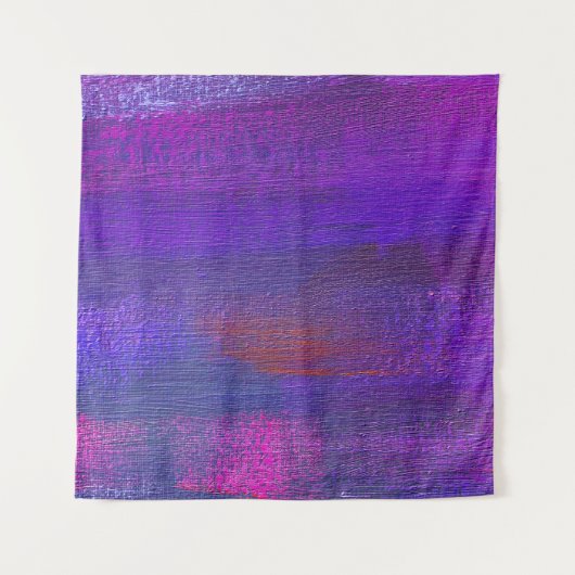 Abstraktes Öl: Leinwand Textur Hintergrund. Wandteppich (Vorderseite (Horizontal))