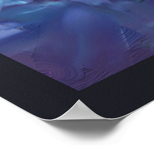 Abstraktes Öl Poster (Ecke)