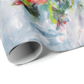  abstraktes Ölgemälde  Geschenkpapier (Rolleneckpunkt)