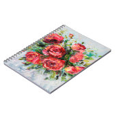 abstraktes Ölgemälde Notizblock (Linke Seite)