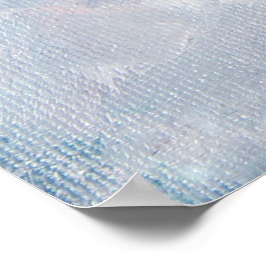 abstraktes Ölgemälde Poster (Ecke)