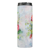  abstraktes Ölgemälde  Thermosbecher (Rückseite)