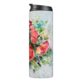  abstraktes Ölgemälde  Thermosbecher (Nach rechts gedreht)