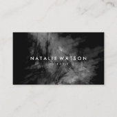 Abstraktes Ölgemälde Visitenkarte (Vorderseite)