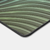 Abstraktes Olive Sage Green Grau Fraktal Art Fanta Schreibtischunterlage (Ecke)