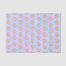 Abstraktes Ombre Tissue Paper mit Firmenlogos Seidenpapier