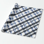 Abstraktes OpArt 3D-Muster Geschenkpapier (Ungerollt)