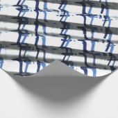 Abstraktes OpArt 3D-Muster Geschenkpapier (Ecke)