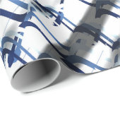 Abstraktes OpArt 3D-Muster Geschenkpapier (Rolleneckpunkt)