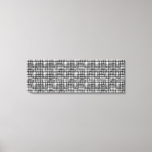 Abstraktes optisches Gitter gepackte Canvas drucke