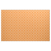 Abstraktes orange geometrisches Muster Stoff (Yard (91,4 cm))