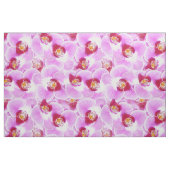 Abstraktes Orchideen-Natur-mit BlumenFoto BG Stoff (Fat Quarter (45,7 x 55,9 cm))