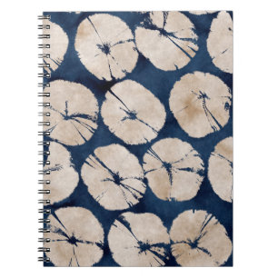 Abstraktes orientalisches Blumenmotiv. Nahtloses M Notizblock
