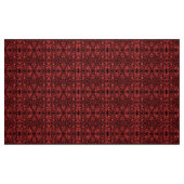 Abstraktes orientalisches rotes Muster, Stoff (Fat Quarter (45,7 x 55,9 cm))