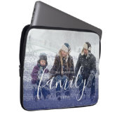 Abstraktes Overlay für benutzerdefinierte Familien Laptopschutzhülle (Vorne Rechts)