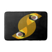 ABSTRAKTES OWL BADEMATTE (Vorderseite)