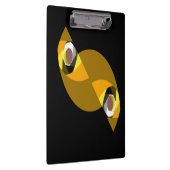 ABSTRAKTES OWL KLEMMBRETT (Rechts)