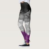 Abstraktes Paint Spritzer asexual Prilag-Flag-Must Leggings (Links)