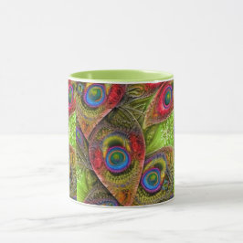 Abstraktes Paisley-Tasse Tasse