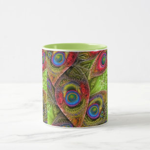 Abstraktes Paisley-Tasse Tasse