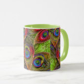 Abstraktes Paisley-Tasse Tasse (VorderseiteRechts)